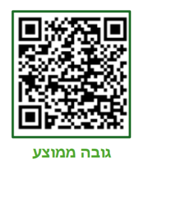 קוד QR המקושר למשימה "גובה ממוצע"