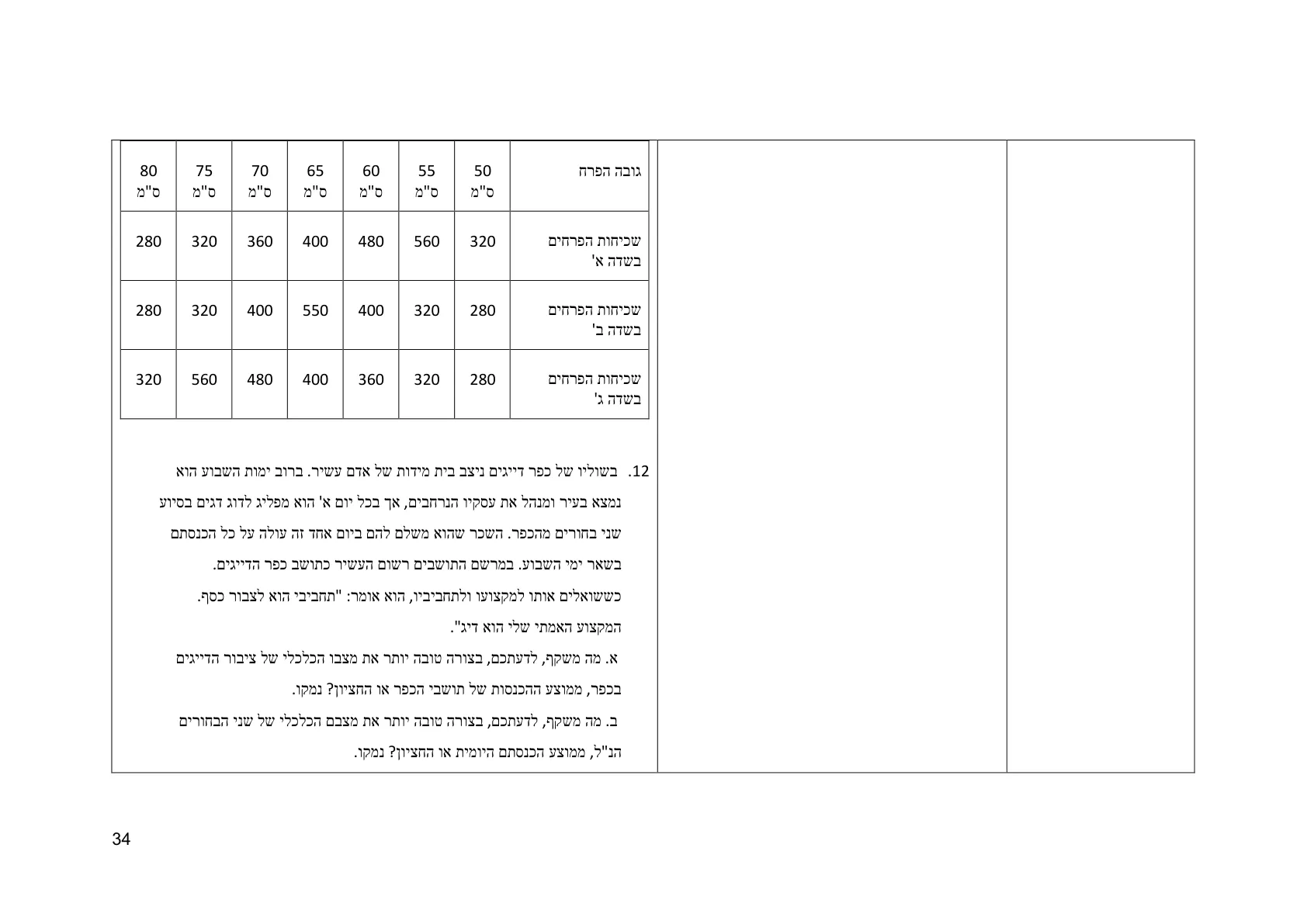 עמוד 34 מתוך המסמך הרשמי — תחום אי וודאות