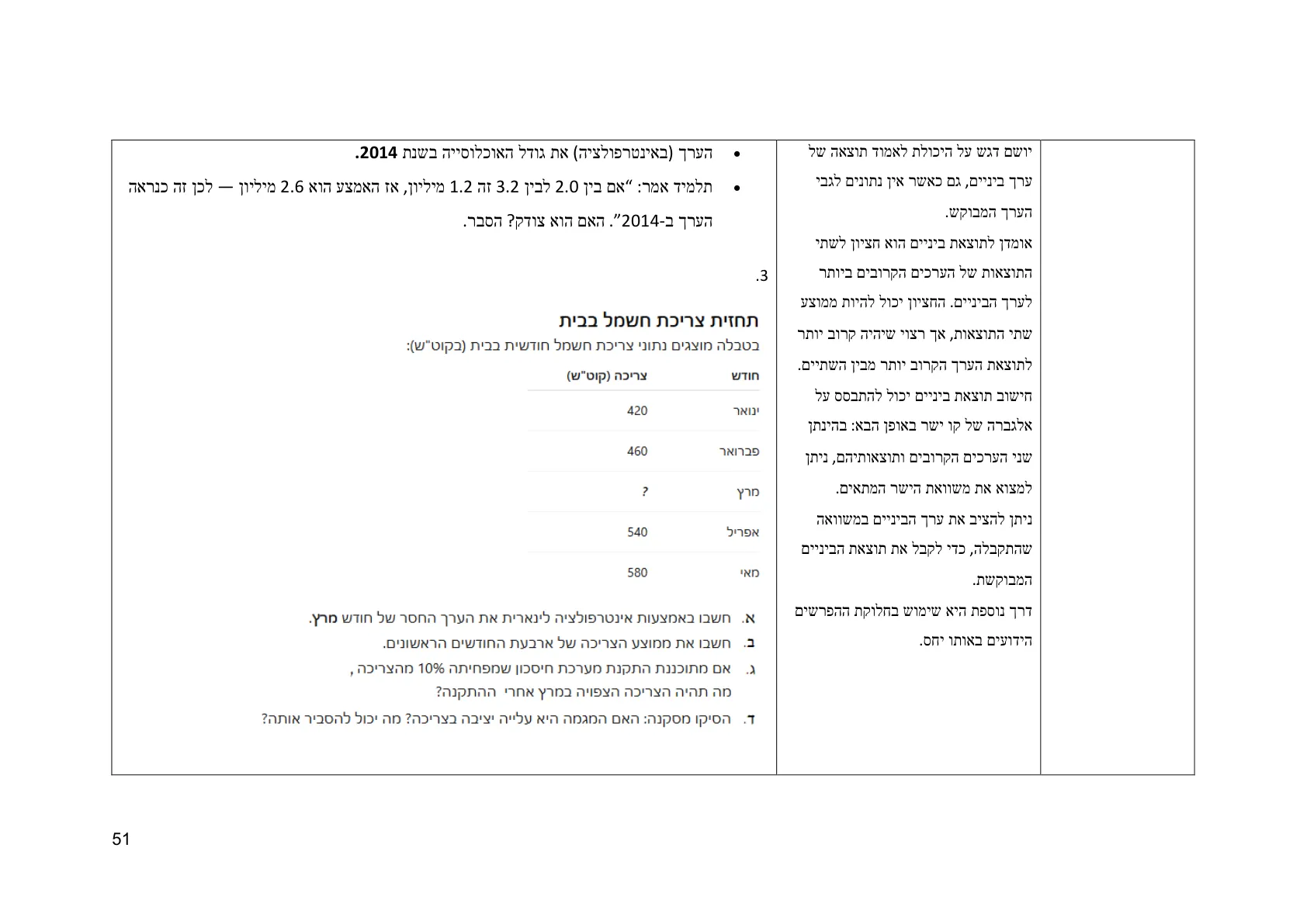 עמוד 51 מתוך המסמך הרשמי — תחום אי וודאות