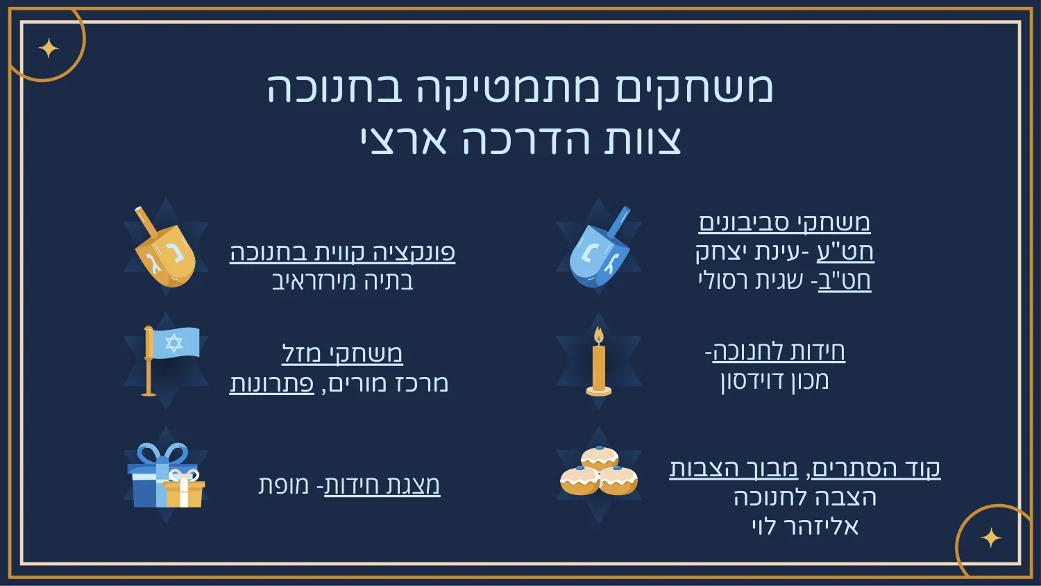 עמוד 1 מתוך 1 — משחקי חנוכה — חוברת