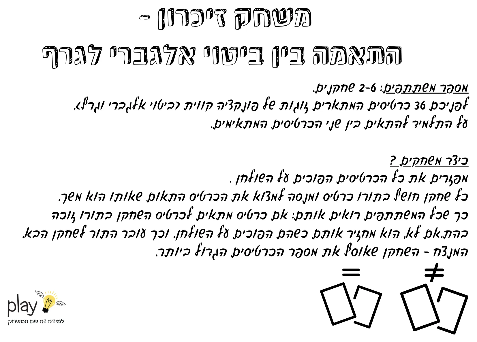 עמוד 1 מתוך 7 — התאמה בין גרף לביטוי אלגברי של פונק קווית